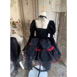 Little Witch Rose Vampire Gothic Lolita Dress (DJ104)